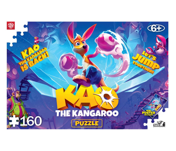 CENEGA Kao The Kangaroo - Kao is back Puzzle 160 - 740822 - zdjęcie